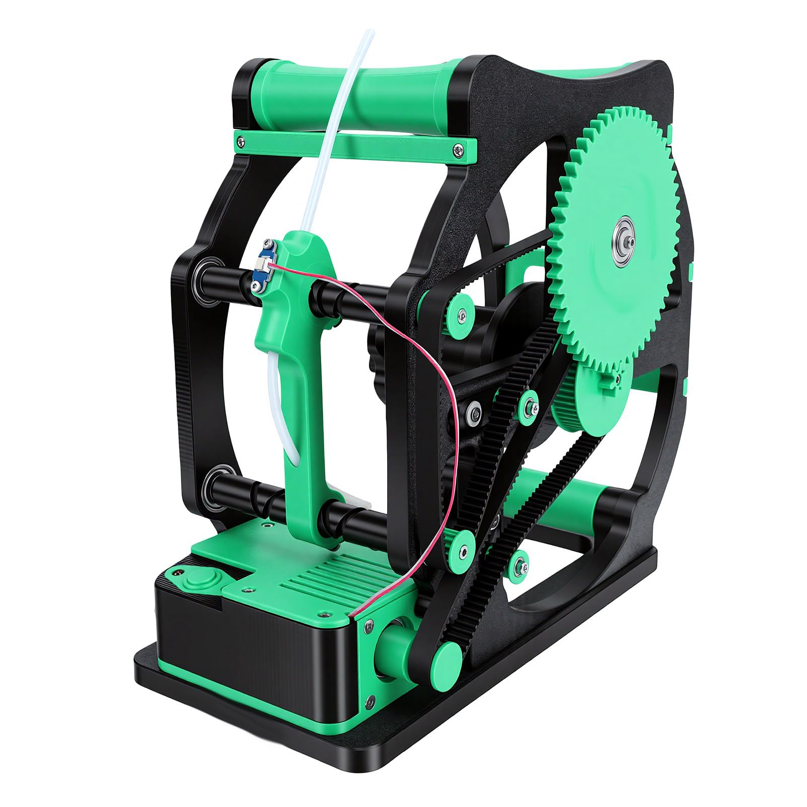 Annadue Avvolgitore per Filamenti 3D con Arresto Automatico, Riavvolgitore Elettrico per Bobine da 1 Kg, Azionamento con Motore Passo-passo, Compatibile con Nylon TPU PLA, Larghezza 1,75-4 Mm, Spina