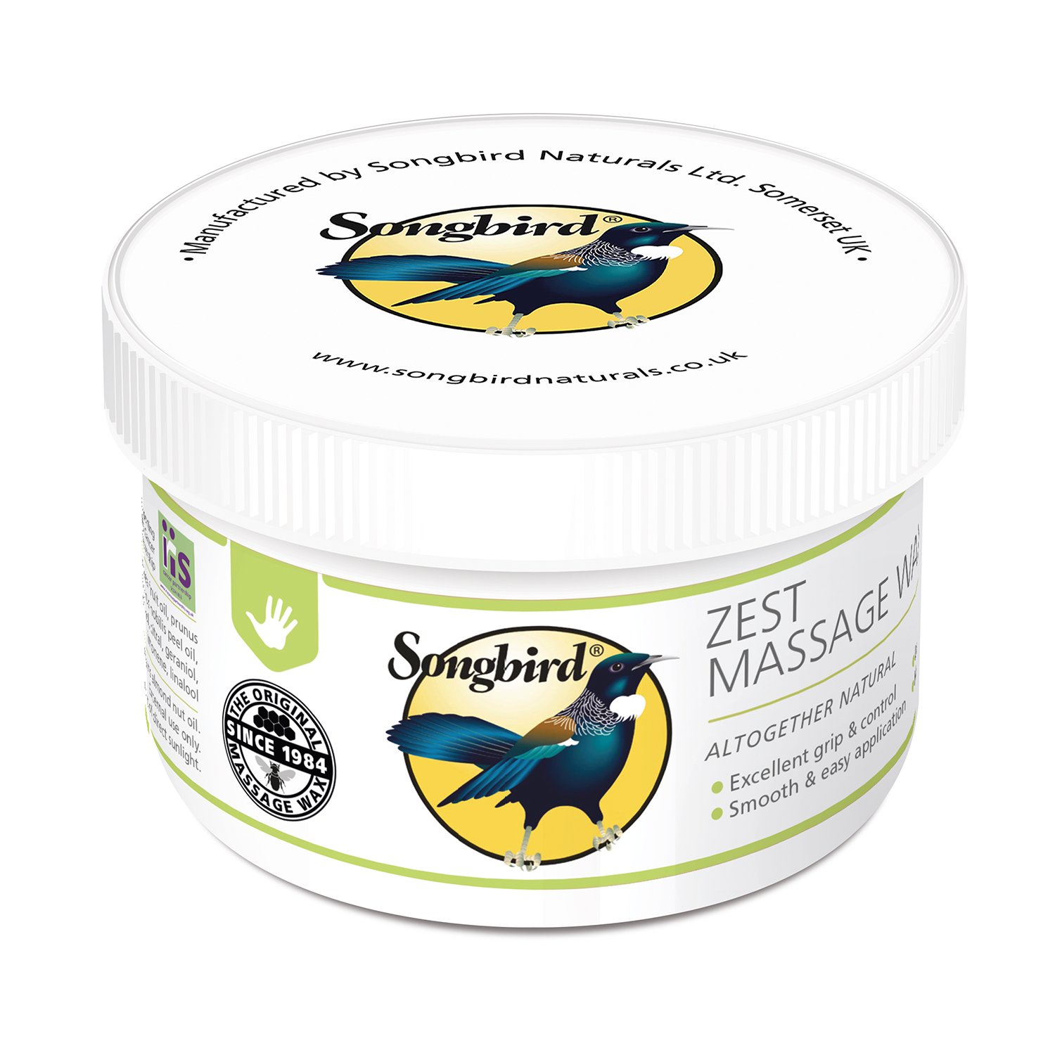 Songbird Zest Massage Wax (350g)