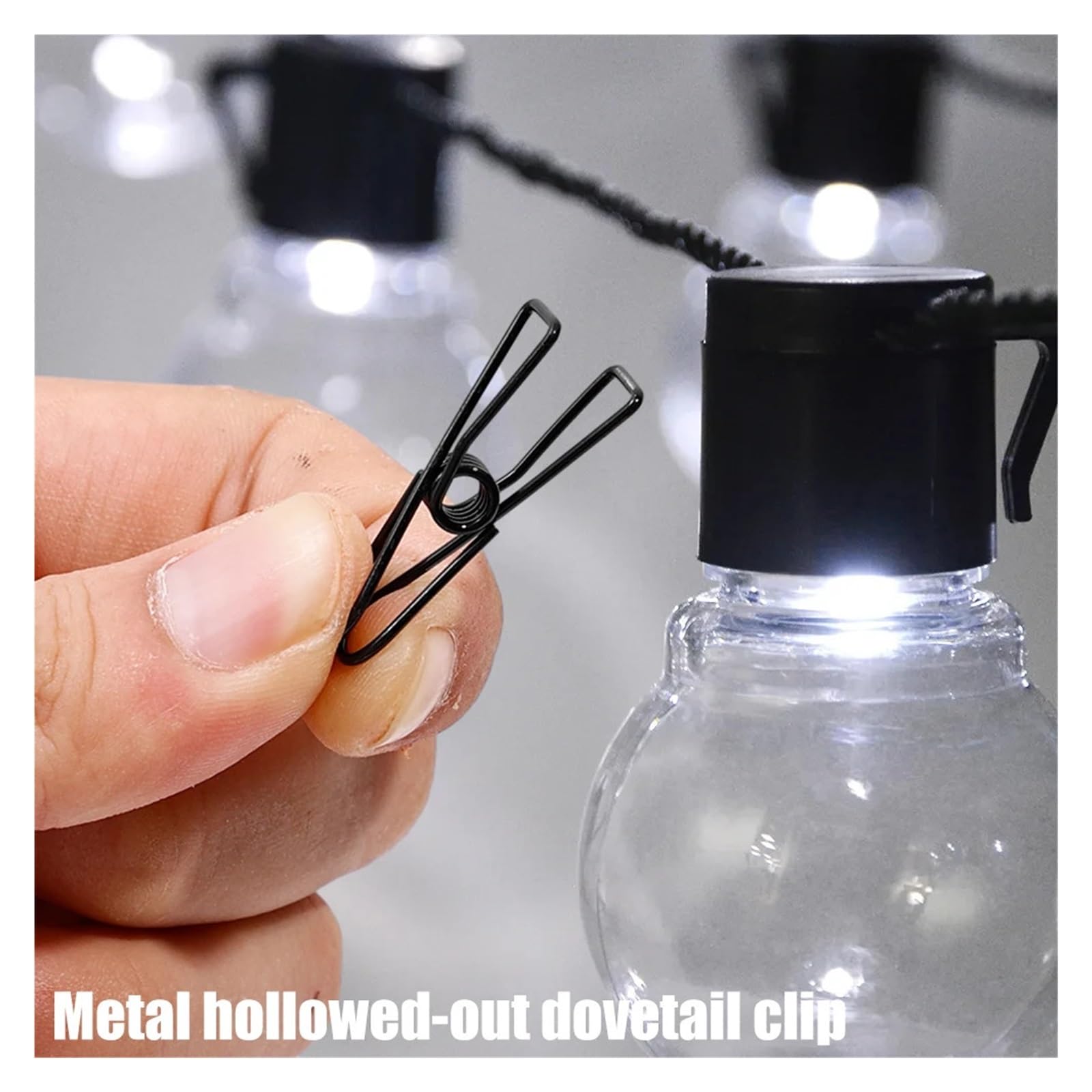 Metall-Wäscheklammern, 200 Stück, Metallklemmen, Dichtungsclip, winddicht, für Fotos, Zuhause, Aufbewahrung, Werkzeuge für Wäscheleine, Befestigung, Handtuch, Socken, Unterwäsche