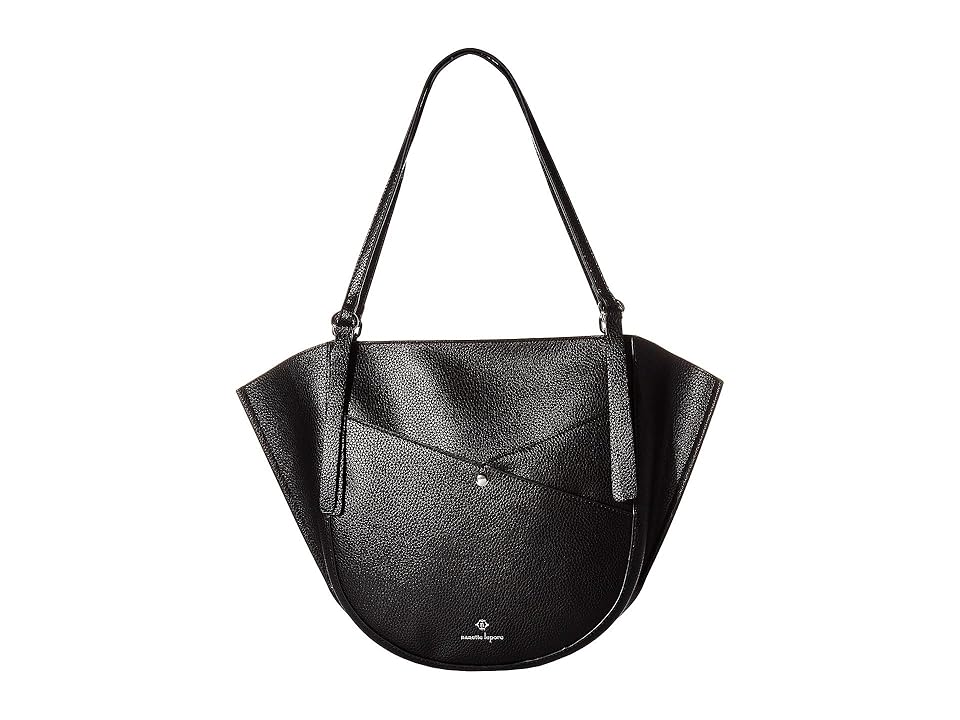 

Nanette Lepore Madisyn Double Handle Shoulder Bag (Black) Bags