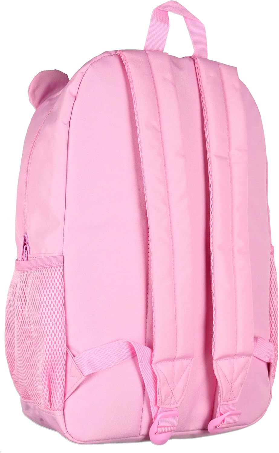 Mad Engine Care Bears Backpack Cheer Bear Embroidered Face Rainbow Belly Badge Design with 3D Ears Laptop School Travel Backpack