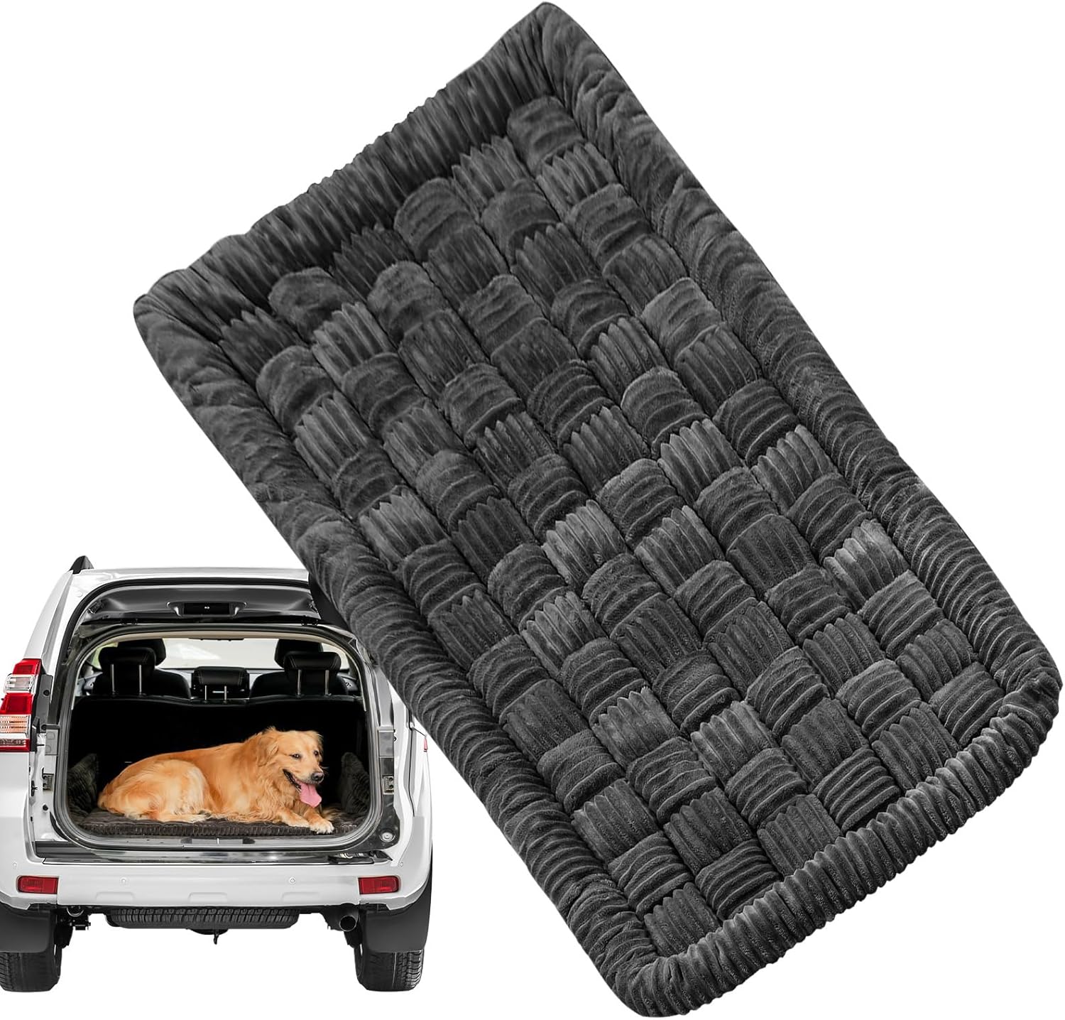 Dog Car Seat Cover - 137x60cm Pet Car Soft Nonslip...