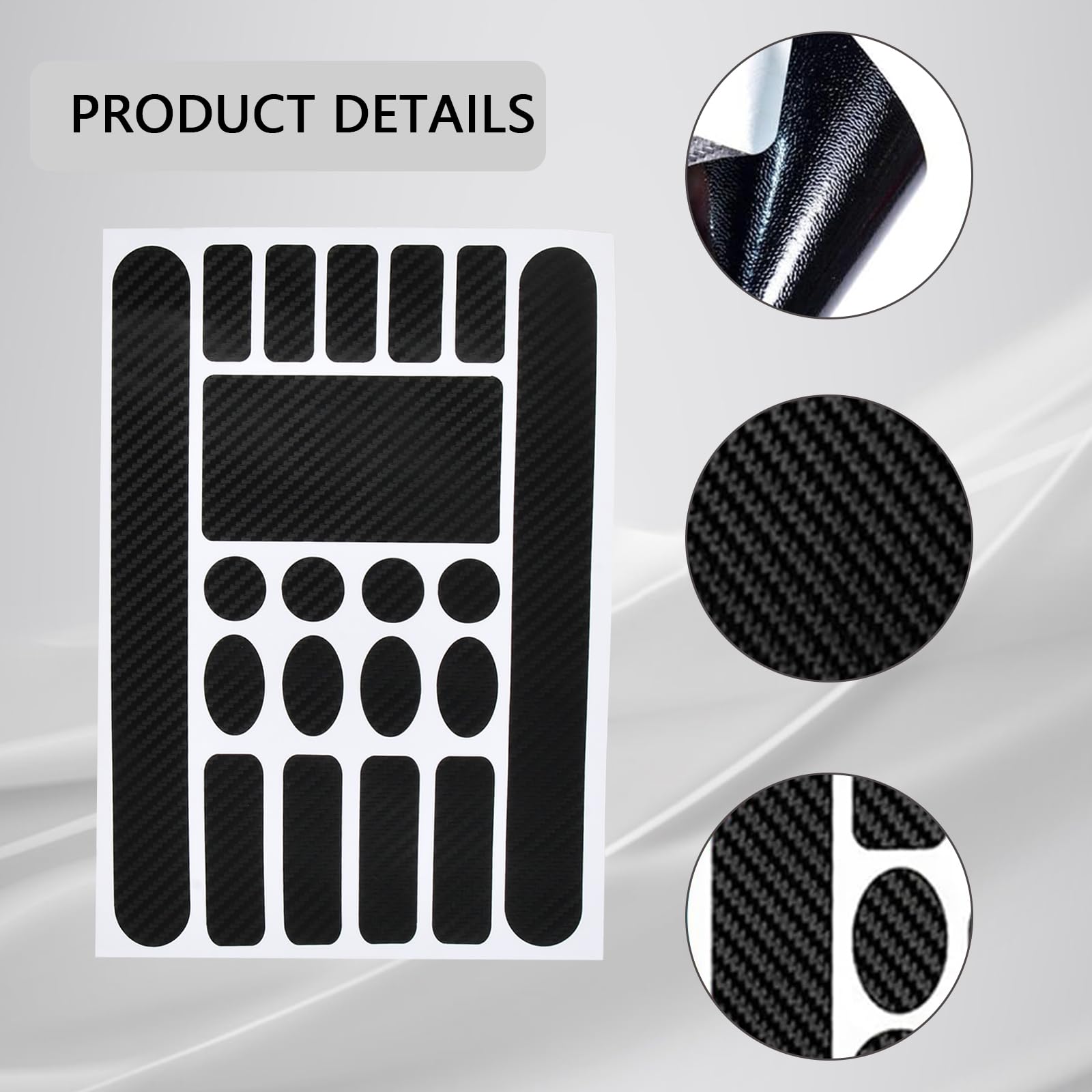 100 Pcs Pegatinas Bicicleta, 5 Sets, Protector Cuadro Bicicleta Impermeable Anti-Rub, Película Protección Pintura, Pegatinas Adhesivas para Bicicleta Montaña Carretera