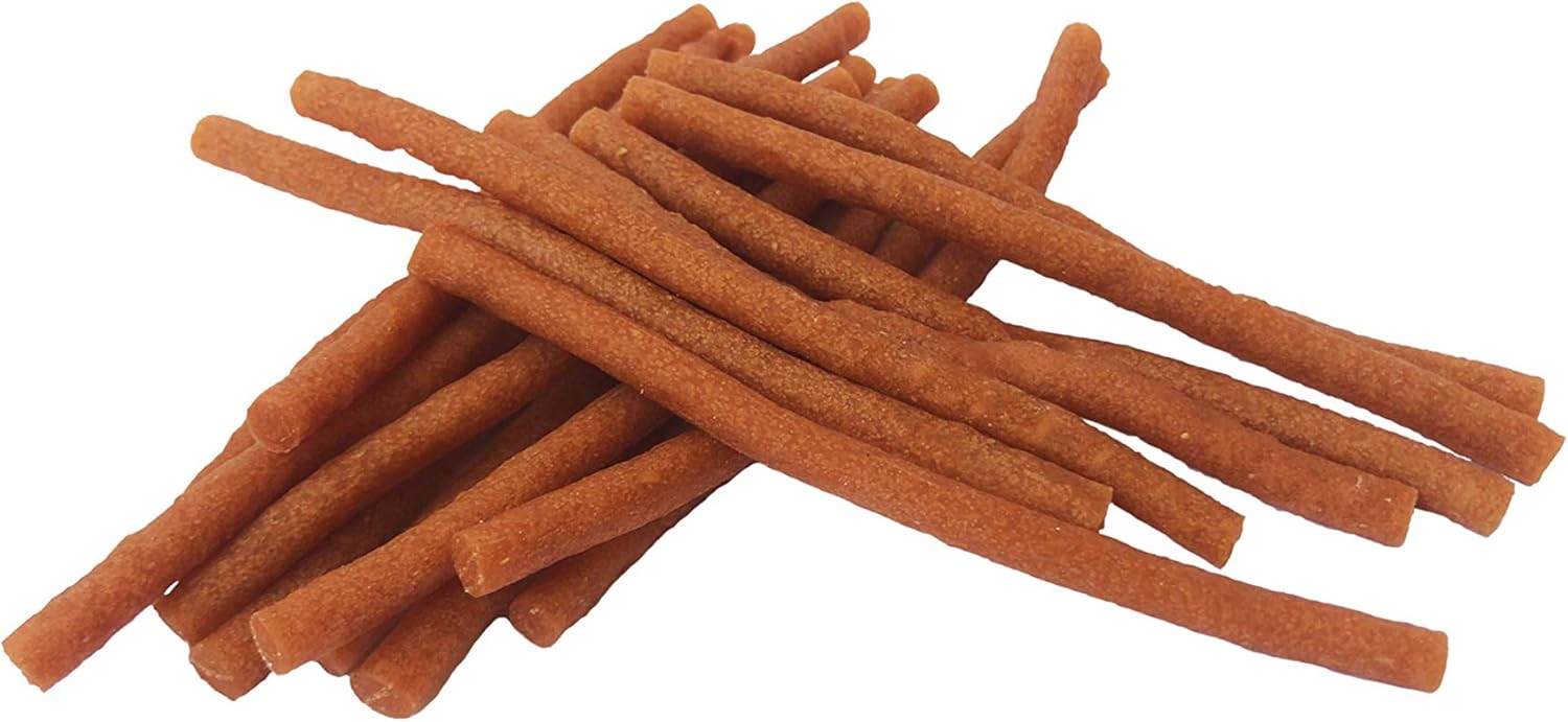 Rena's Recipe Love Jerky (Lamb Flavor) Soft Chicken Stick with Glucosamine/Chondroitin (Joints) and Lycopene (Antioxidant)