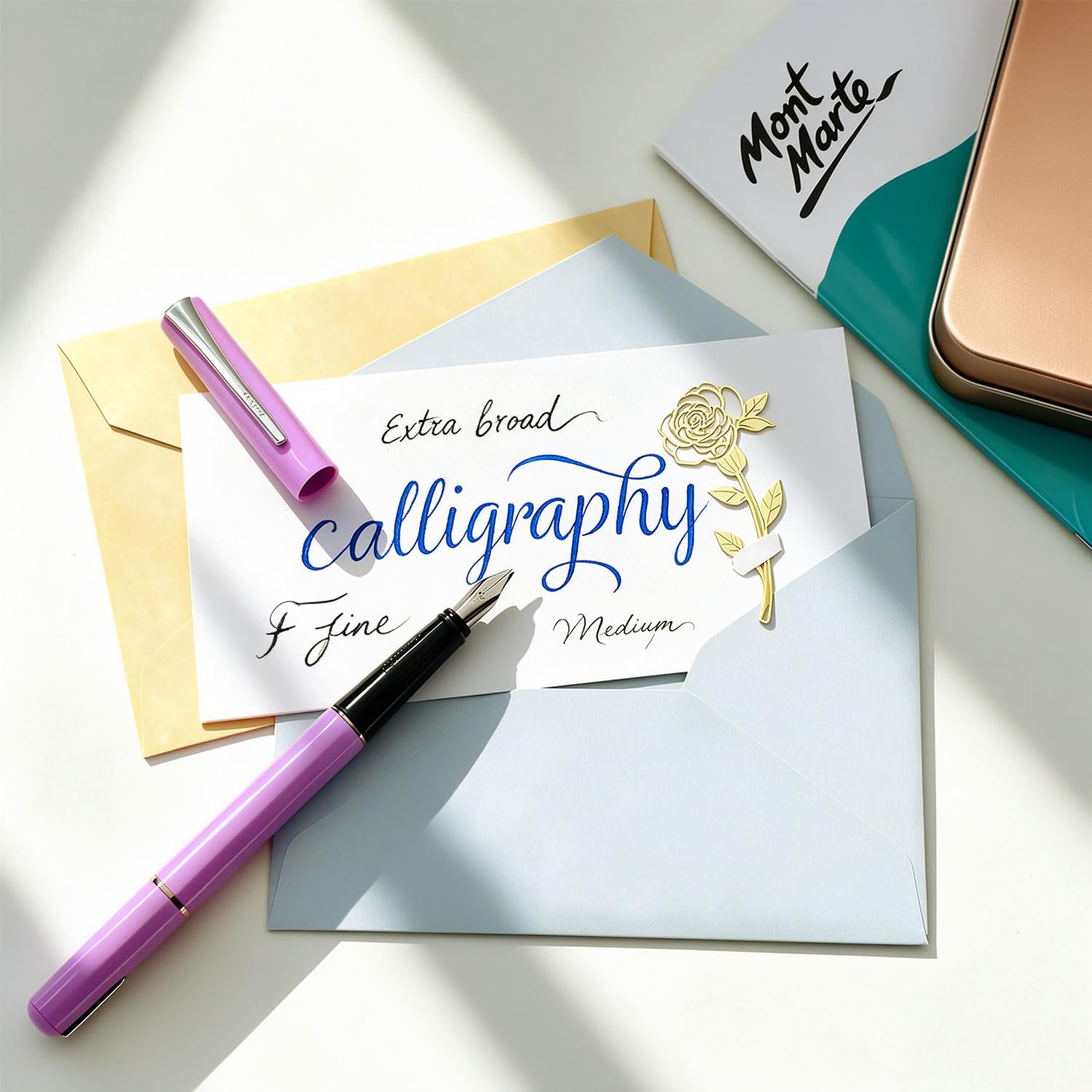 Mont Marte Calligraphy Set - Beginner Kit -3 Mont Marte Calligraphy Set - Beginner Kit -3