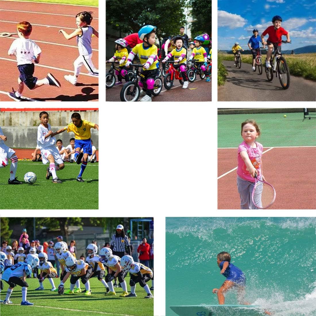 LANBAOSI Boys&Girls Long Sleeve Compression Soccer Practice T-Shirt - Image 7