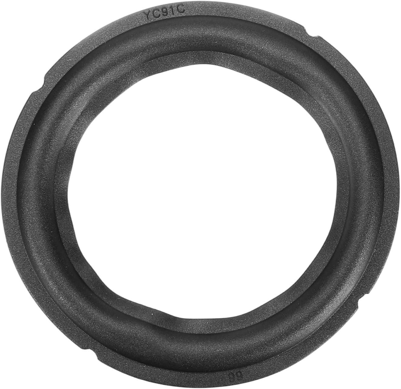 uxcell 4 Inch Rubber Speaker Edge Surround Ring Speaker Gasket Kit for Subwoofer Repair