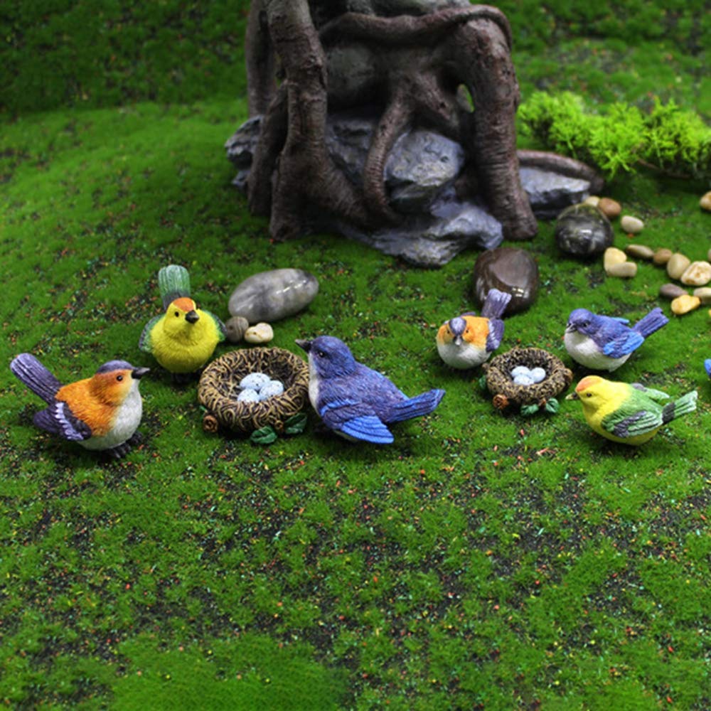 Oshhni Realistische Vogelstatue – Orangefarbener Hornbill, PVC-Figur Für Deko & Spiel