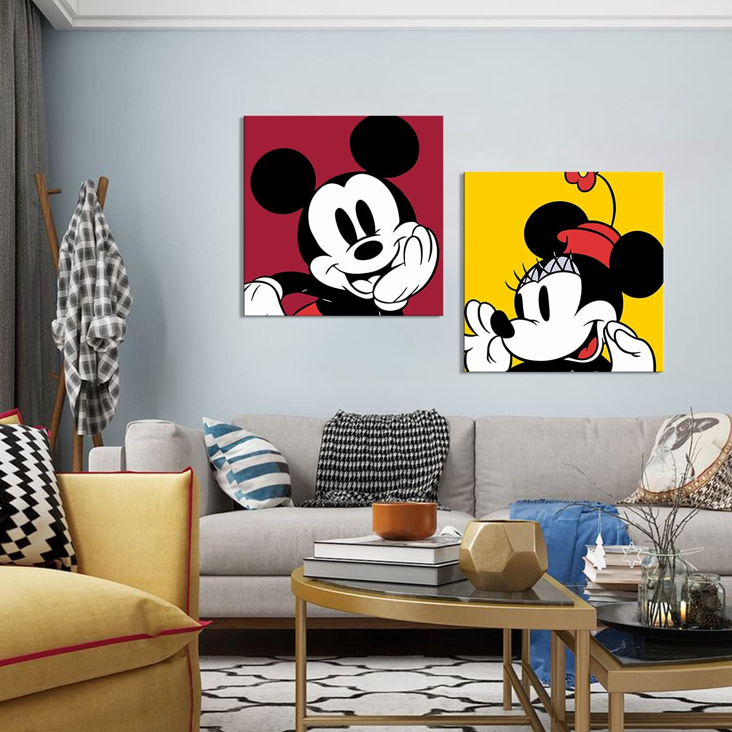 Amazon Co Jp ディズニーアートパネル ミッキーマウスミッキーミニー ポスター ディズニー 絵画抽象 北欧 動物 油絵 特大 2枚アートフレーム て取り付けやすい インテリア絵画アートフレーム壁掛 玄関装飾用絵画 モダンでシンプルな装飾用絵画 寝室装飾用絵画 Amazon Co Jp ディズニーアートパネル ミッキーマウスミッキーミニー ポスター ディズニー 絵画抽象 北欧 動物 油絵 特大 2枚アートフレーム て取り付けやすい インテリア絵画アートフレーム壁掛 玄関装飾用絵画 モダンでシンプルな装飾用絵画 寝室装飾用絵画