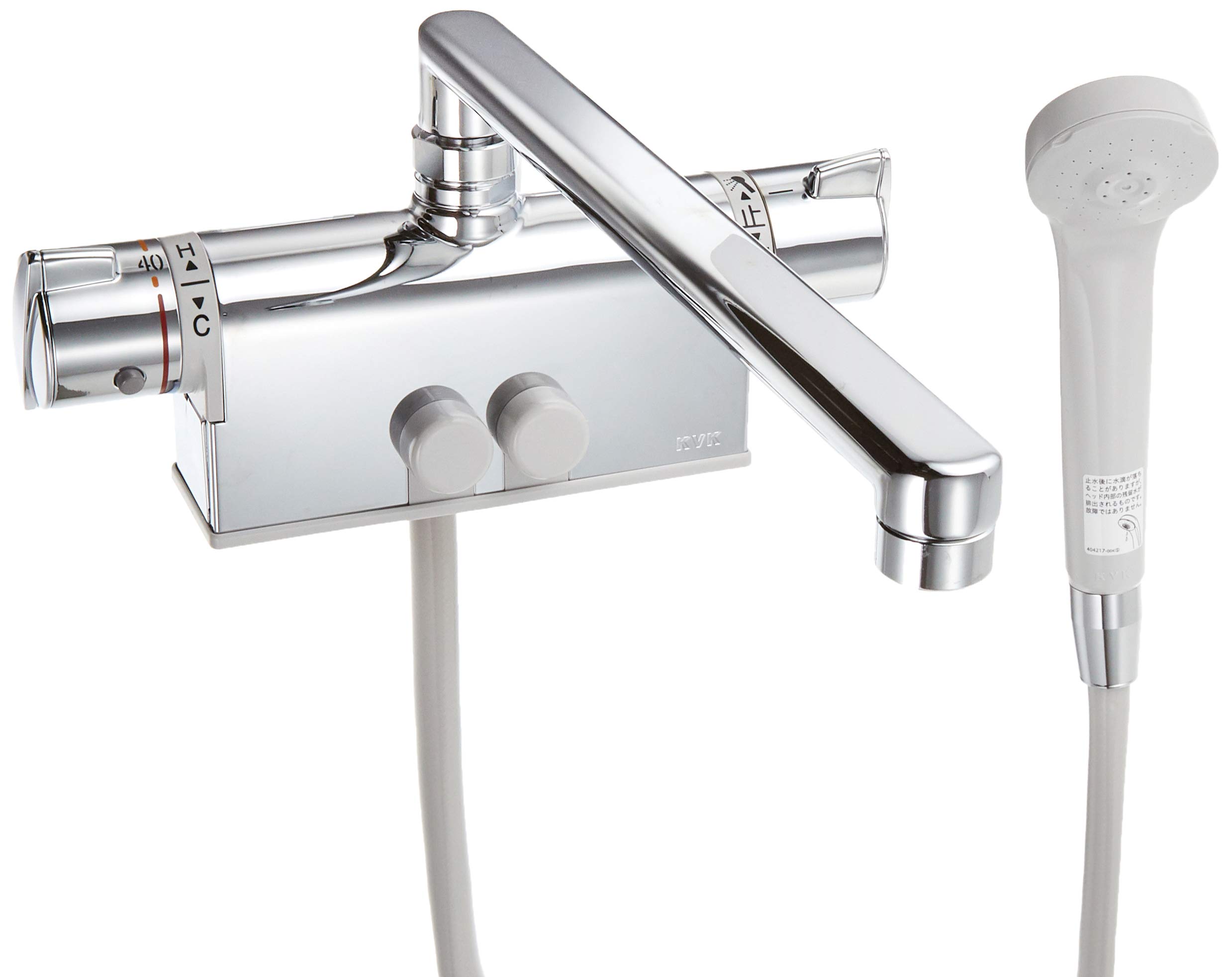Amazon | KVK デッキサーモシャワー 300付 【KF771ZNTR3】 | 浴室水栓