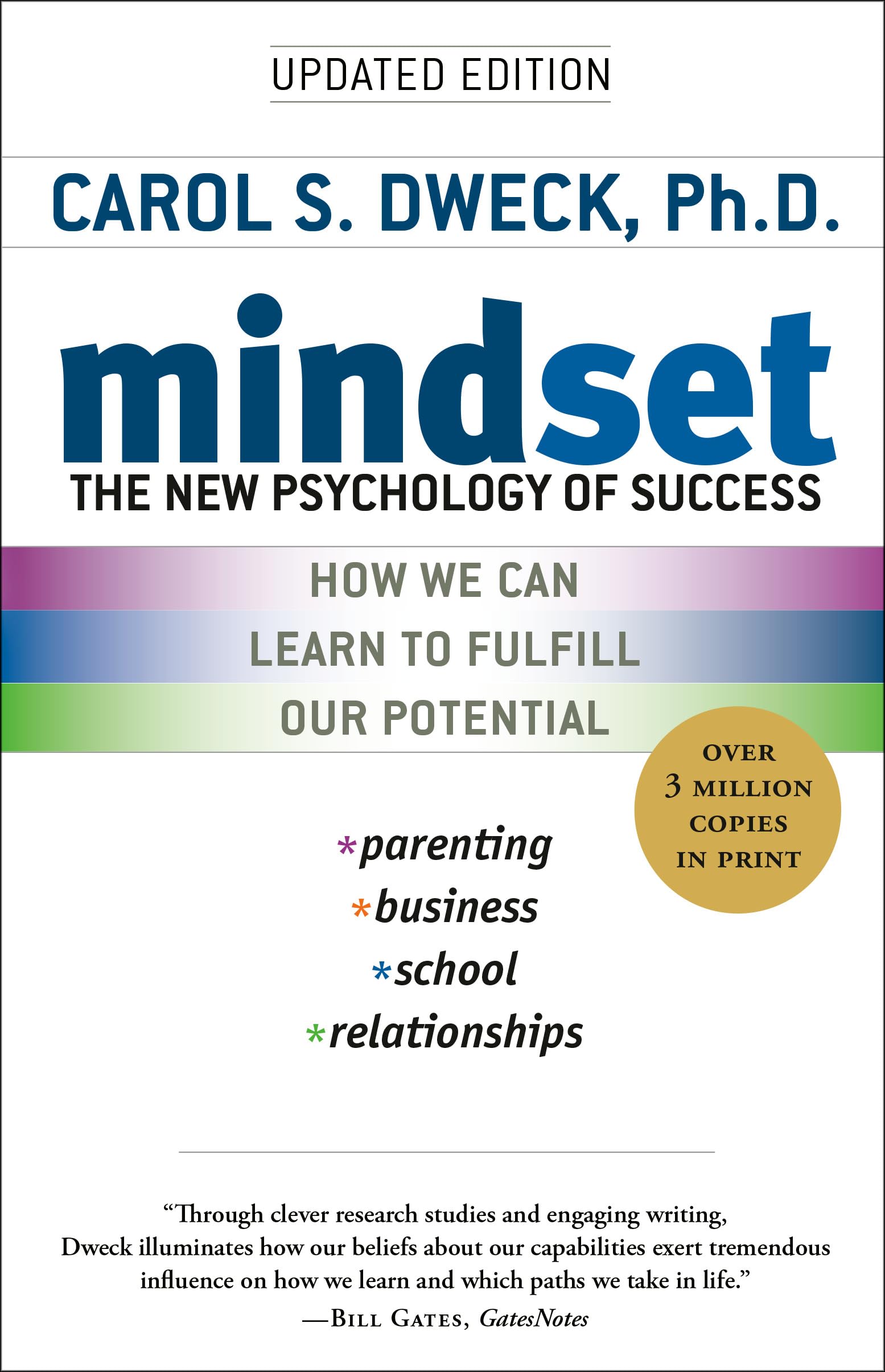 Mindset: The New Psychology of Success cover