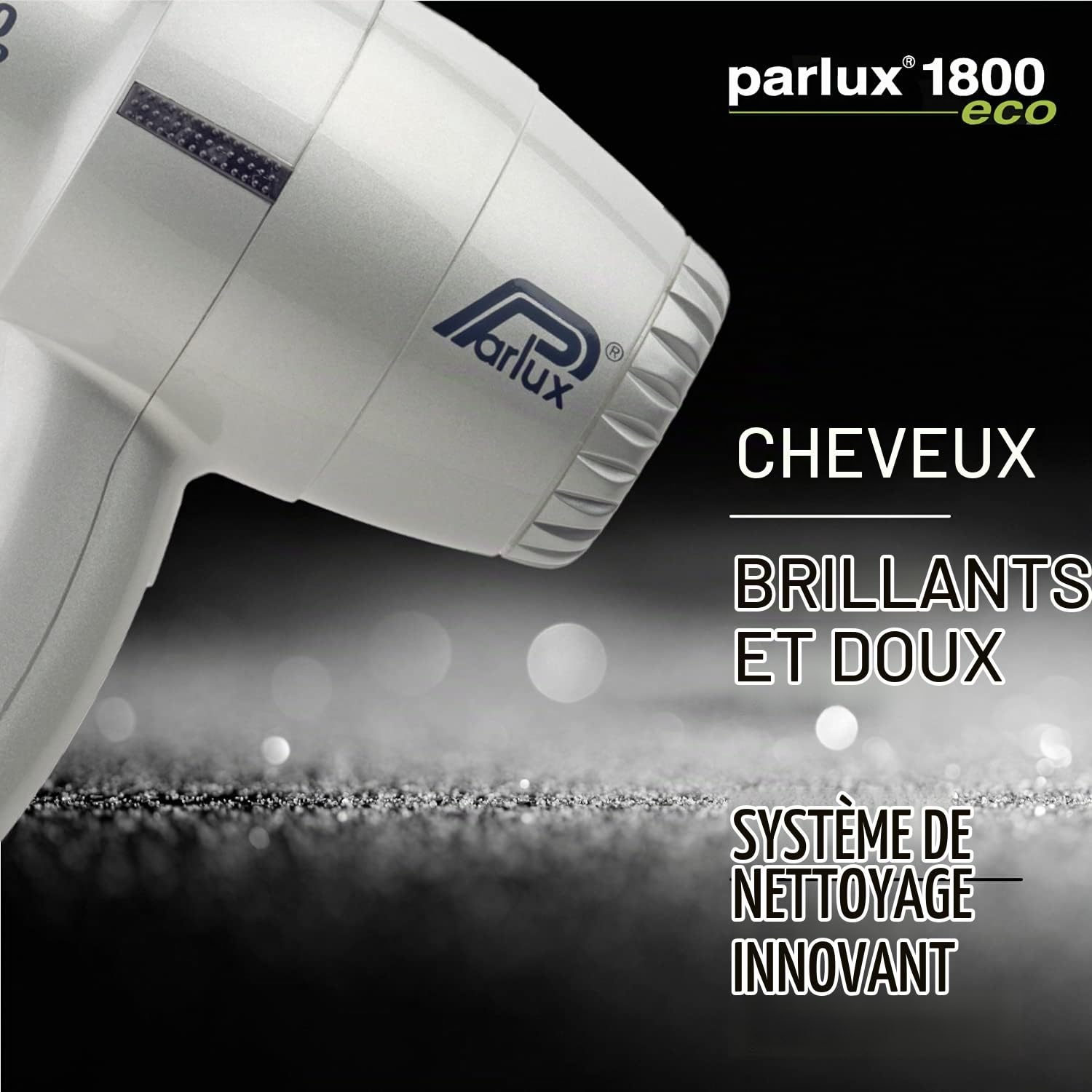 Parlux Sèche-Cheveux Professionnel 1800 Argent