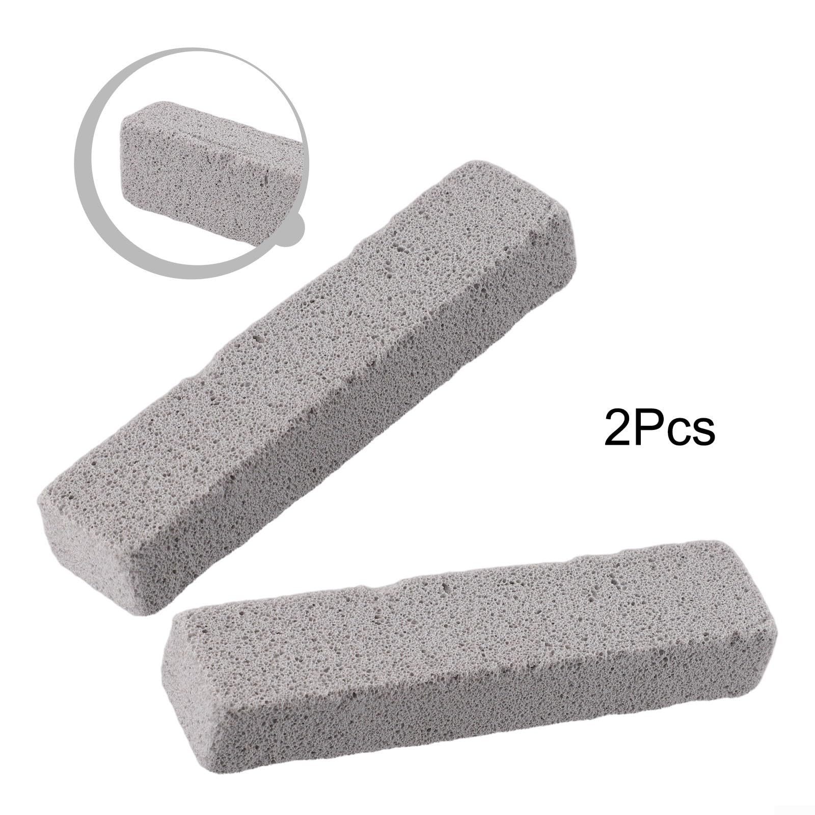 2 Packs Pumice for Cheaning, Pumice Scouring Pad, Pumice Cleaners Designed To Tackle Tough Stains In Bathrooms And Kitchens Effective Cleaning Supplies