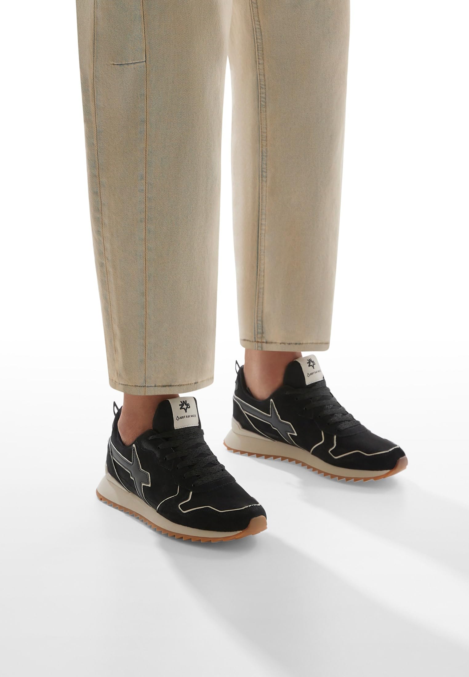w6yz Sneakers in Suede, Nero- 45