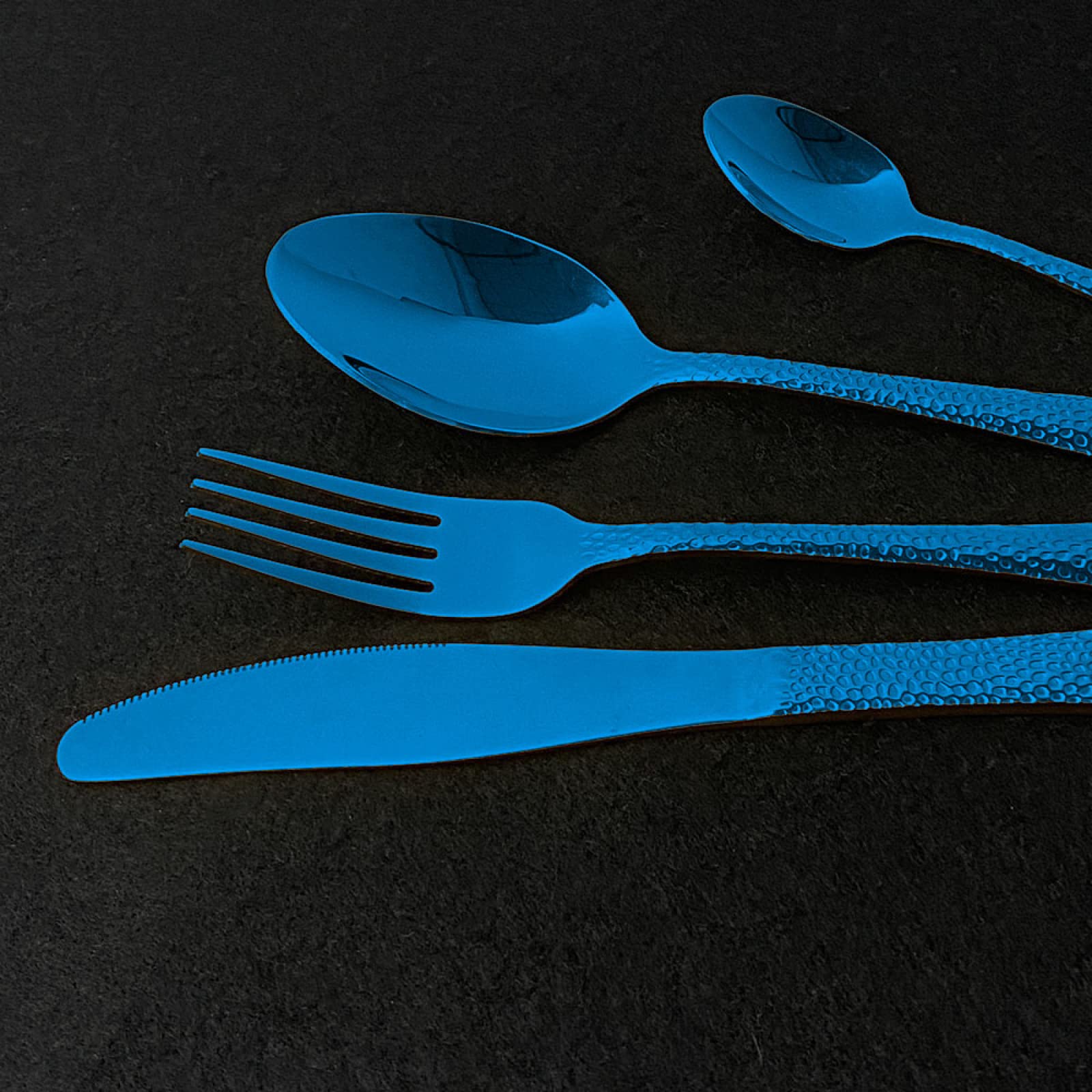 Juegos De Cubertería Vajilla De Acero Inoxidable Vajilla De Cocina Cena Pastel Tenedor Cuchara Cuchillo Cubiertos Juego De 20Uds Champán