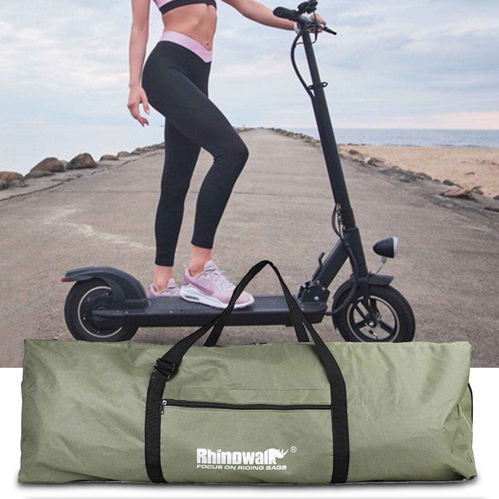 A/R Sac de transport pour scooter électrique, sac de transport portable pour scooter, 120 x 22 x 41 cm, sac universel pour scooter électrique, étanche et résistant à l'abrasion