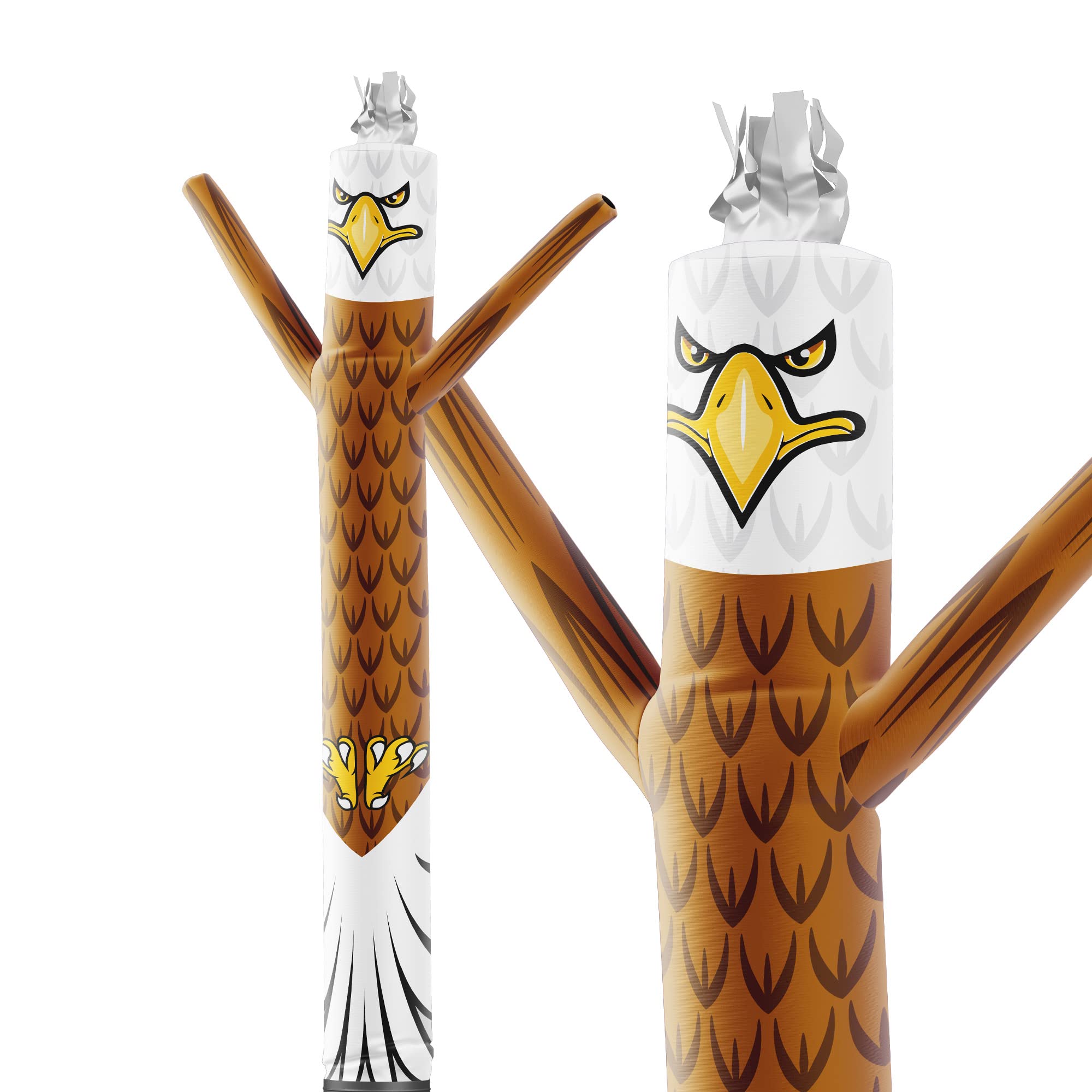 Photo 1 of LookOurWay Air Dancers Inflatable Tube Man Attachment - 10 Feet Tall Wacky Waving Inflatable Dancing Tube Guy for Business Promotion (Blower Not Included) - Mascot Character Animal Themed - Eagle