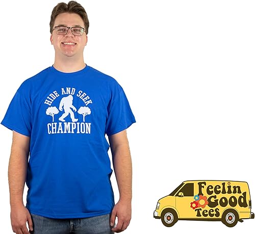 Miniatura 3 de Camiseta de Bigfoot Hide and Seek Champ con gráfico sarcástico divertido