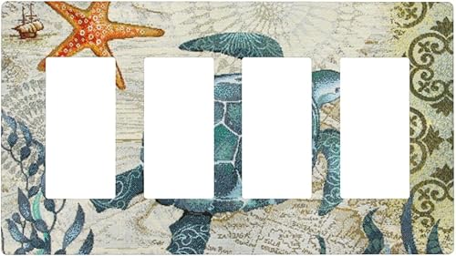 Miniatura 118 de 70s Retro Sun 1 Gang Outlet Covers Dúplex Receptáculo Hippie Hongo Placa de pared Decorativa Boho Sol Sunrise placa frontal Placa de interruptor