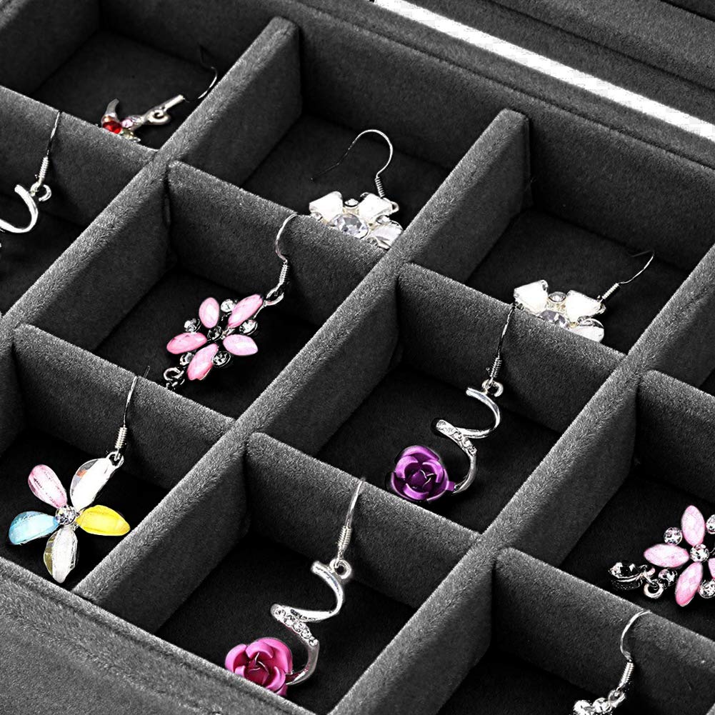 ZHOUXI - Boîte à Bijoux, Boite De Rangement, Présentoir à Bijoux