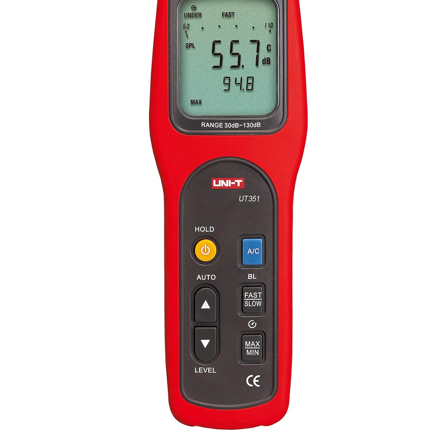 Buy UNIT UT351 Decibel Meter, Digital Sound Level Meter SPL Meter with