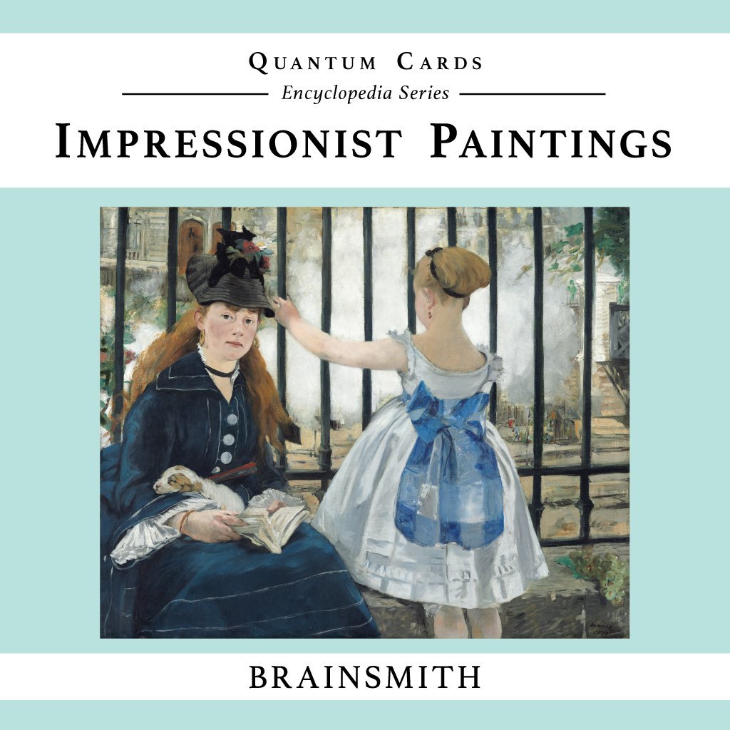 Brainsmith Quantum Flashcards, Paintings - Learning Flash Card Set for Toddlers and Kids (8 months to 8 years) for Brain Development