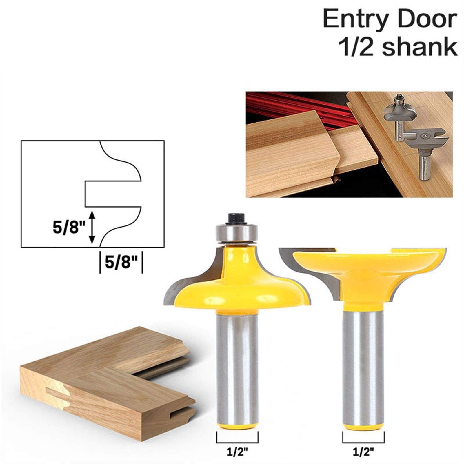 Zkenyao-Router Bit 1/2