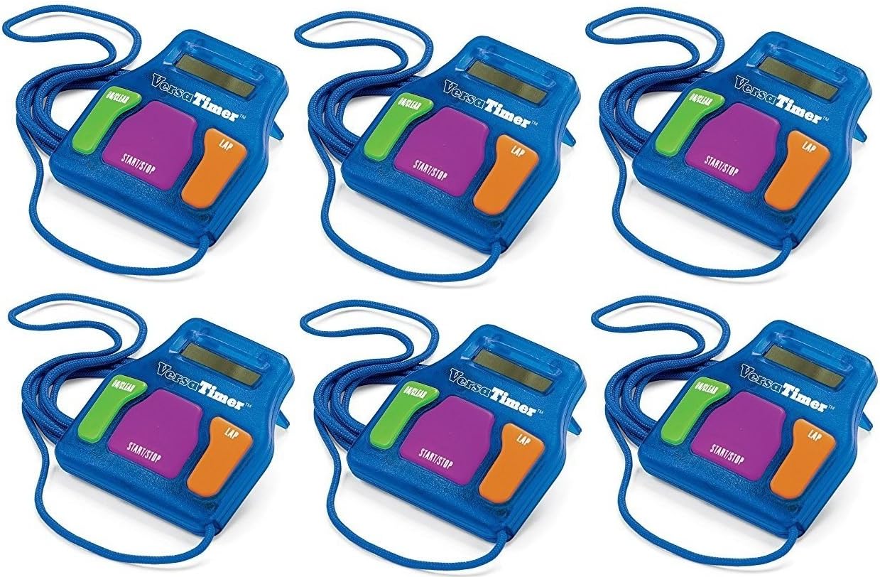 hand2mind Versa Timer Stopwatch (Pack of 6)