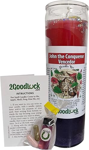 Miniatura 1 de Vela perfumada vestida de Juan el Conquistador - Veladora Preparada Juan Conquistador