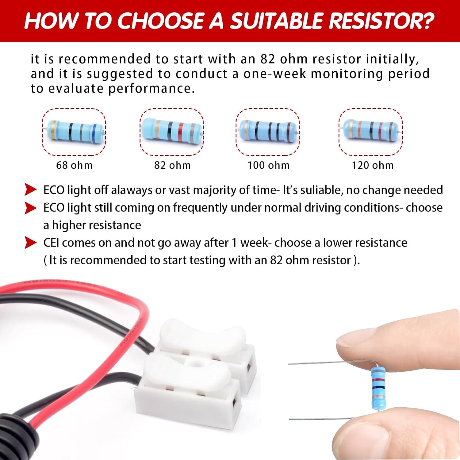 VCM Muzzler Harness Disable Kit, VCM Control Module Wiring Harness Plug, VCM Line Socket Replacement for Acura 2013+, Pilot 2009+, Accord 2008+, Ridgeline 2007+, Odyssey 2007+