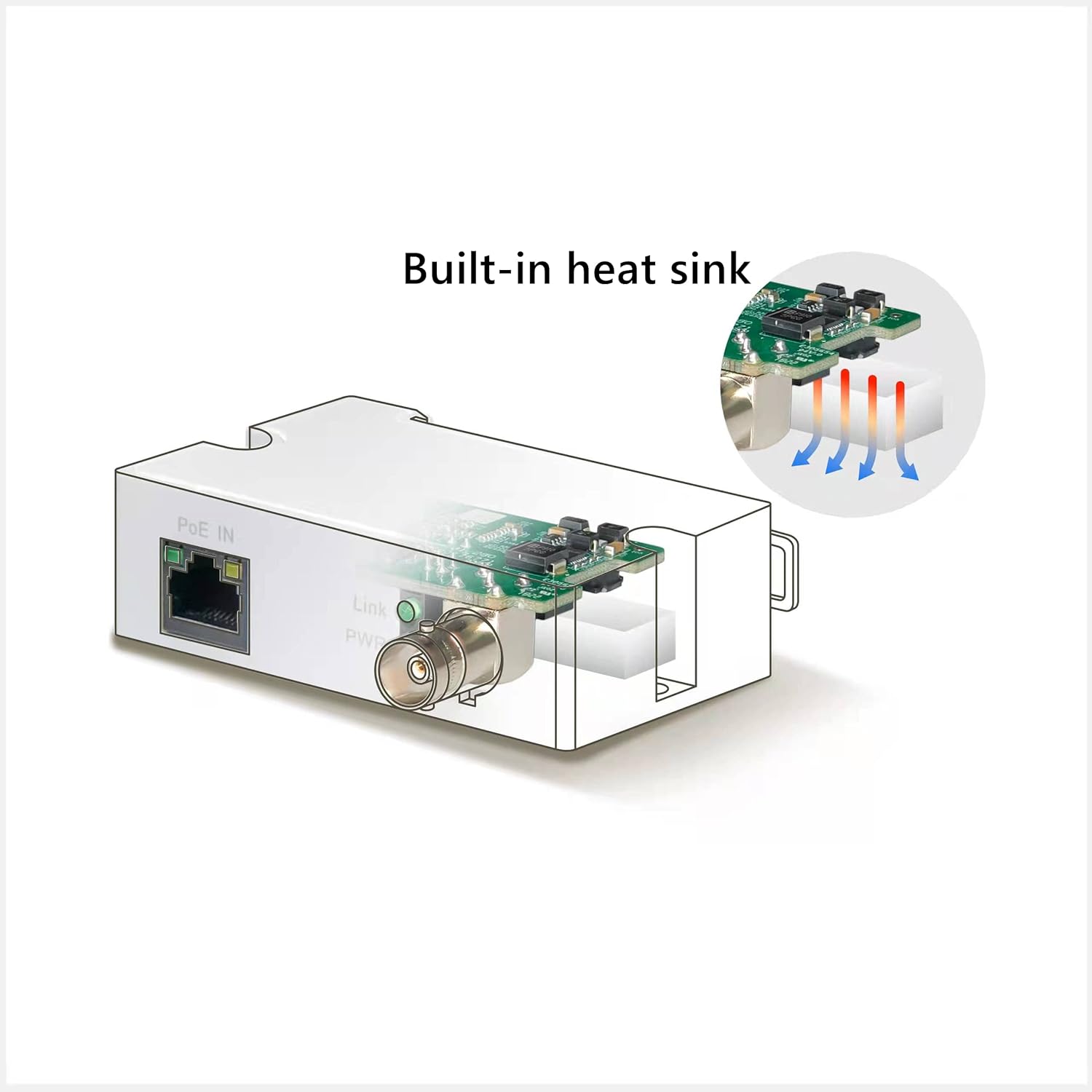 ❤ Crаzу Dеаlѕ 【Upgraded】LINOVISION POE Over Coax EOC Converter IP Over Coax Max 3000ft Power and Data Transmission Over Regular RG59 Coaxial Cable for Upgrading Analog Surveillance System to IP Surveillance System Prоmо Dіѕсоunt Uр Tо 70% оƒƒ 【Upgraded】LINOVISION POE Over Coax EOC Converter IP Over Coax Max 3000ft Power and Data Transmission Over Regular RG59 Coaxial Cable for Upgrading Analog Surveillance System to IP Surveillance System