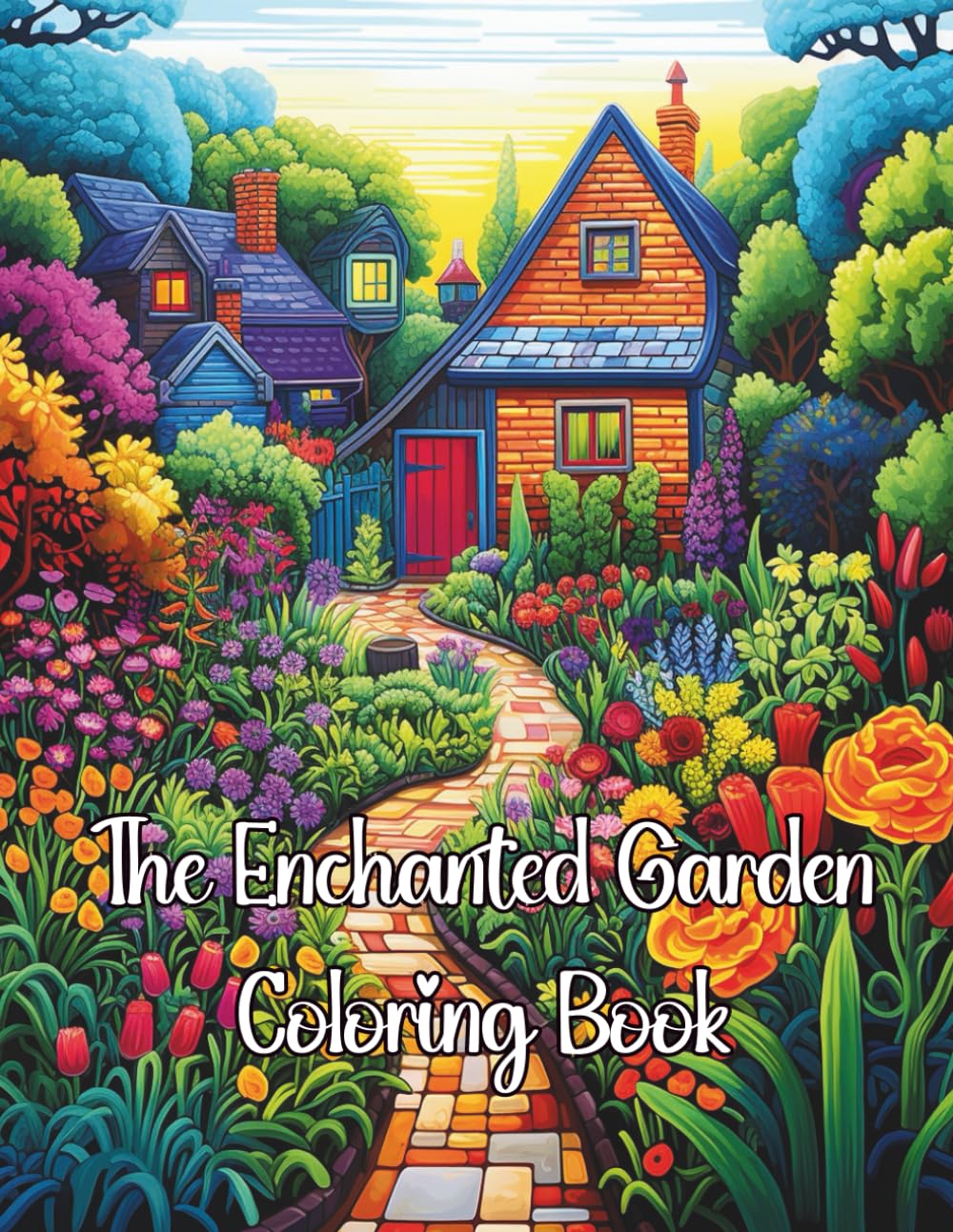 The Enchanted Garden Coloring Book