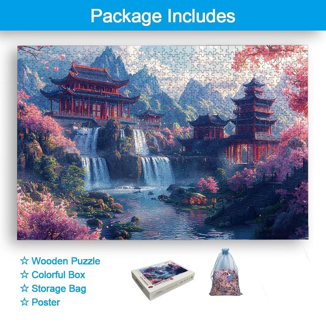 Puzzle 2000 Pièces Adultes, Puzzle 2000 Pieces Paysage, Cadeau Femme -2154