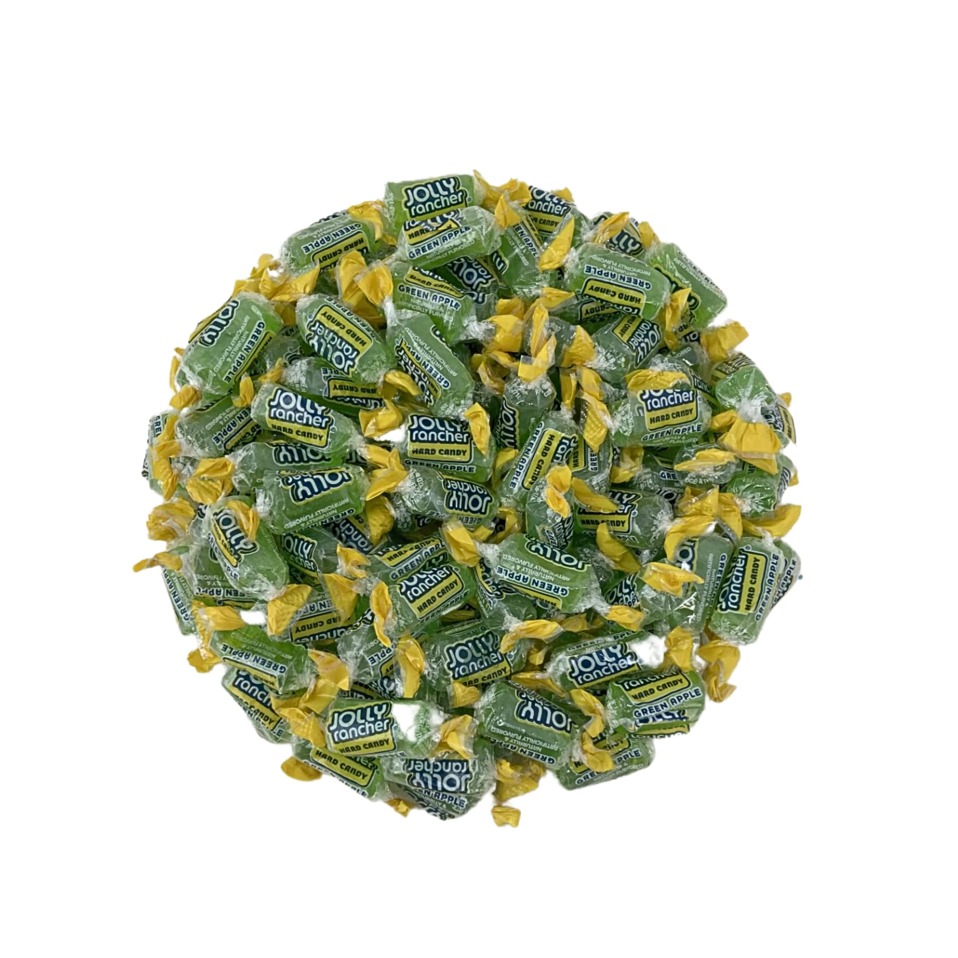 Jolly Ranchers Hard Candy 1.5lbs- All Green Apple Individually Wrapped Delicious Fresh Candy 1.5, 24oz (Packaging Might Vary)