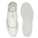 U.S. Polo ASSN. Renata Off White Sneakers Shoes with Premium Upper gallery image