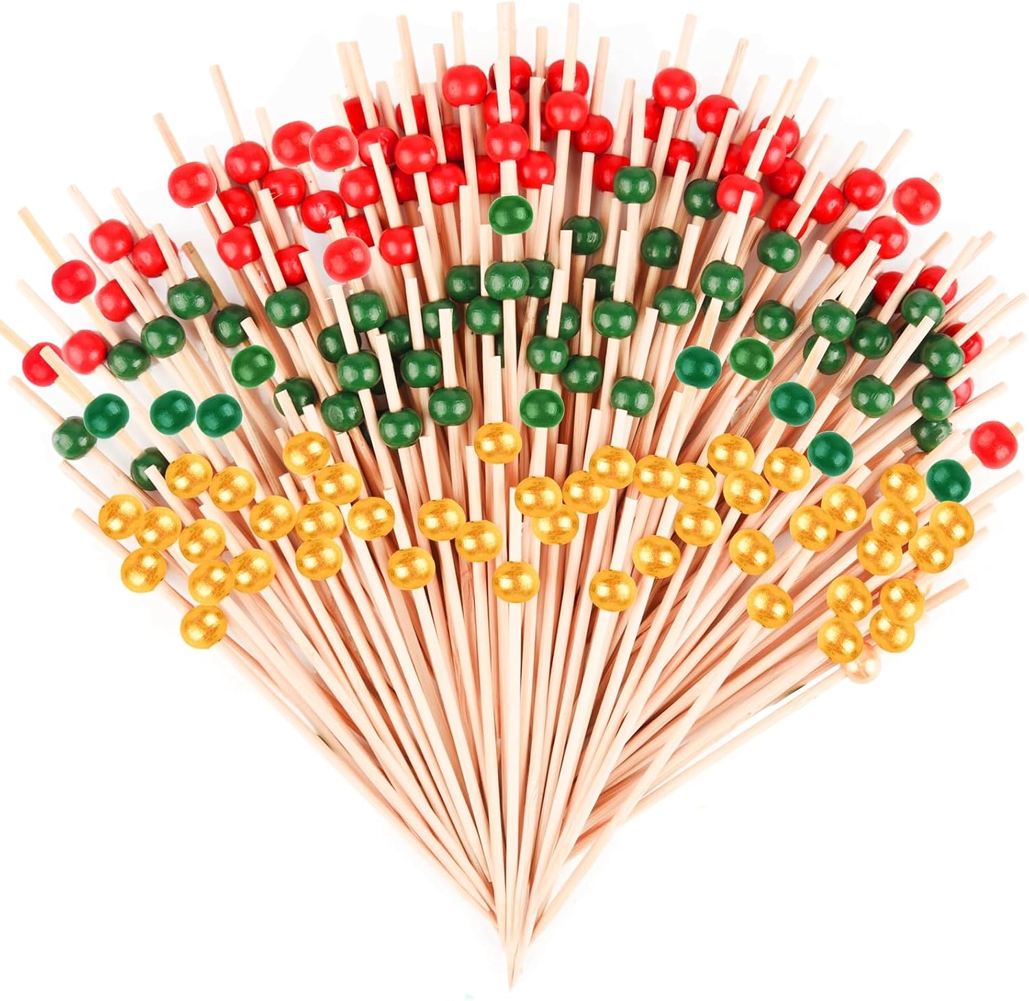 ASTARON 150 Counts Halloween Pumpkin Cocktail Picks for Halloween Party Supplies Wooden Bats and Skull Cocktail Picks 4.7 In Appetizer Picks Fruit Forks for Halloween Decorations