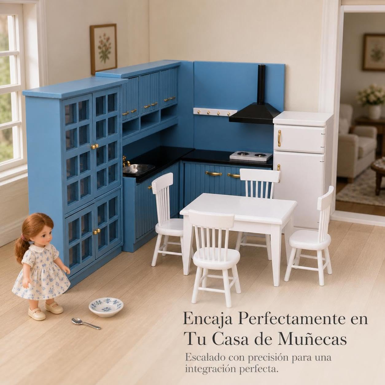 Set Mobili Cucina Casa delle Bambole, style to 3