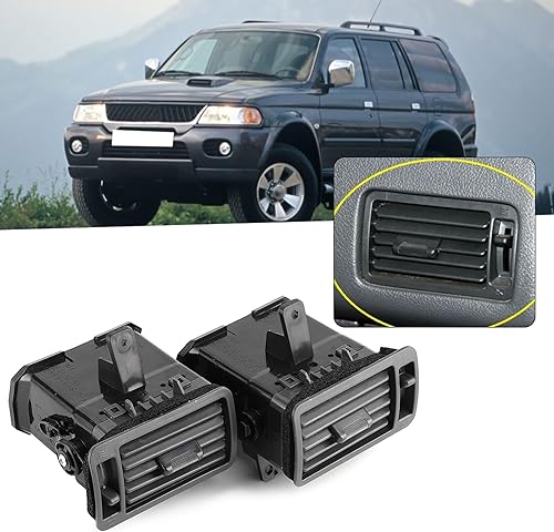 Miniatura 4 de Acouto Dash - Salida de aire para Pajero Montero Shogun V31 V32 V33 V43 1 par de salida de salpicadero A/C salida frontal aire acondicionado