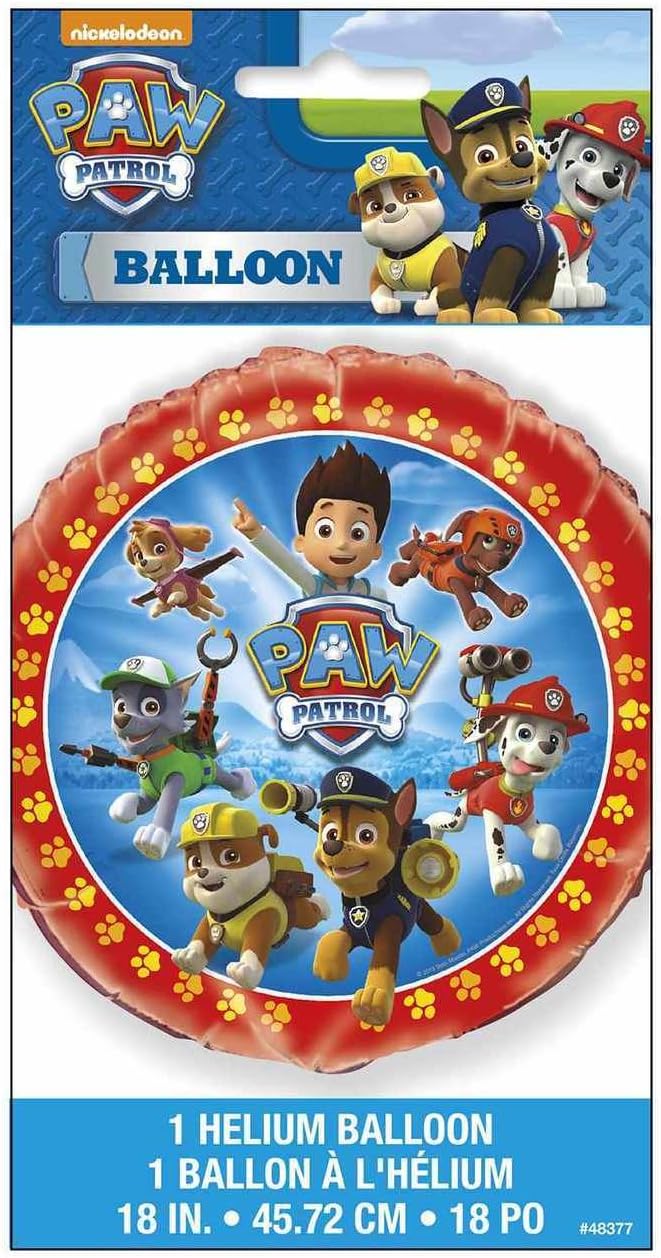 18" Foil PAW Patrol Balloon