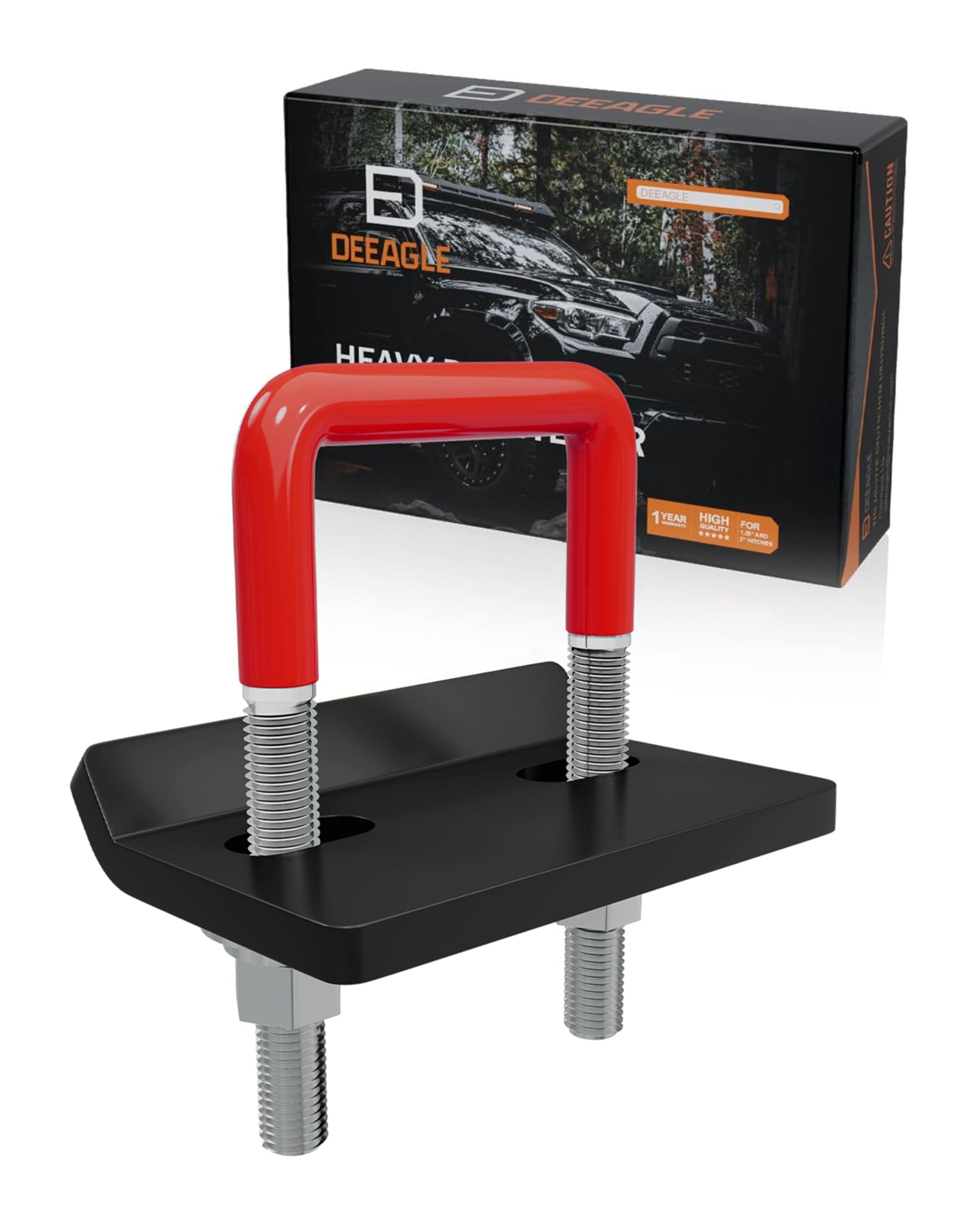 DEEAGLE Hitch Tightener Anti Rattle Stabilizer for 1.25" to 2" Hitch
