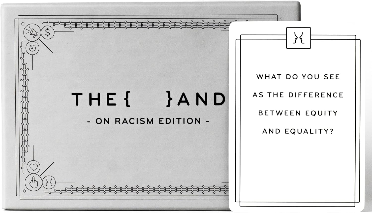 On Racism Edition - 199 Critical Thinking Discussion Cards Around Social Justice, Racial Equity, & Prejudice - Create Open and Honest Dialogue on Human Rights & Diversity by The Skin Deep