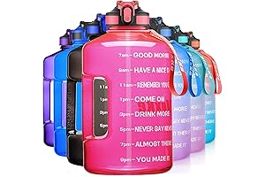 1 Gallon Water Bottle with Time Marker