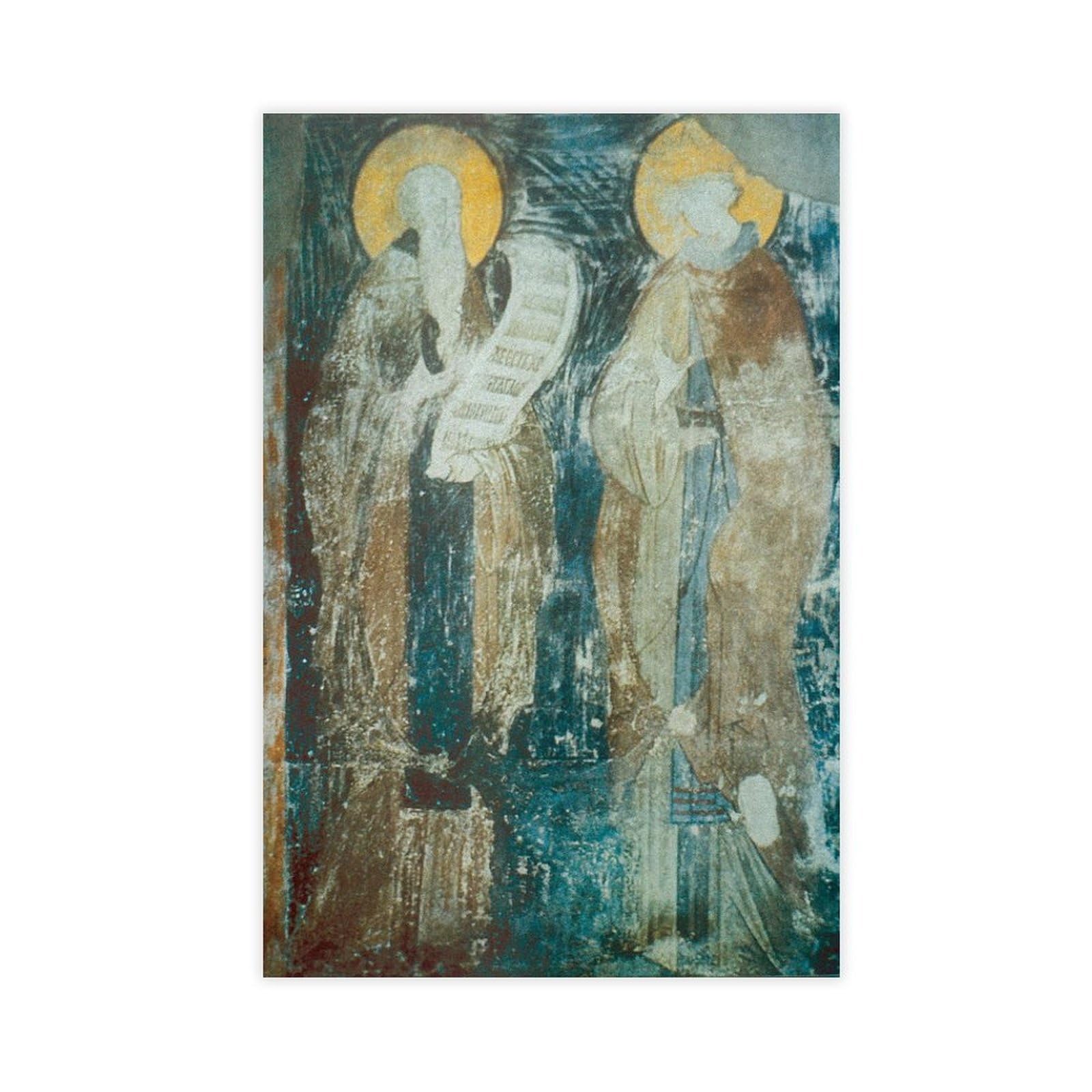 Tableau Andrei Rublev Barlaam et Josaphat avec toile de qualité supérieure - 8