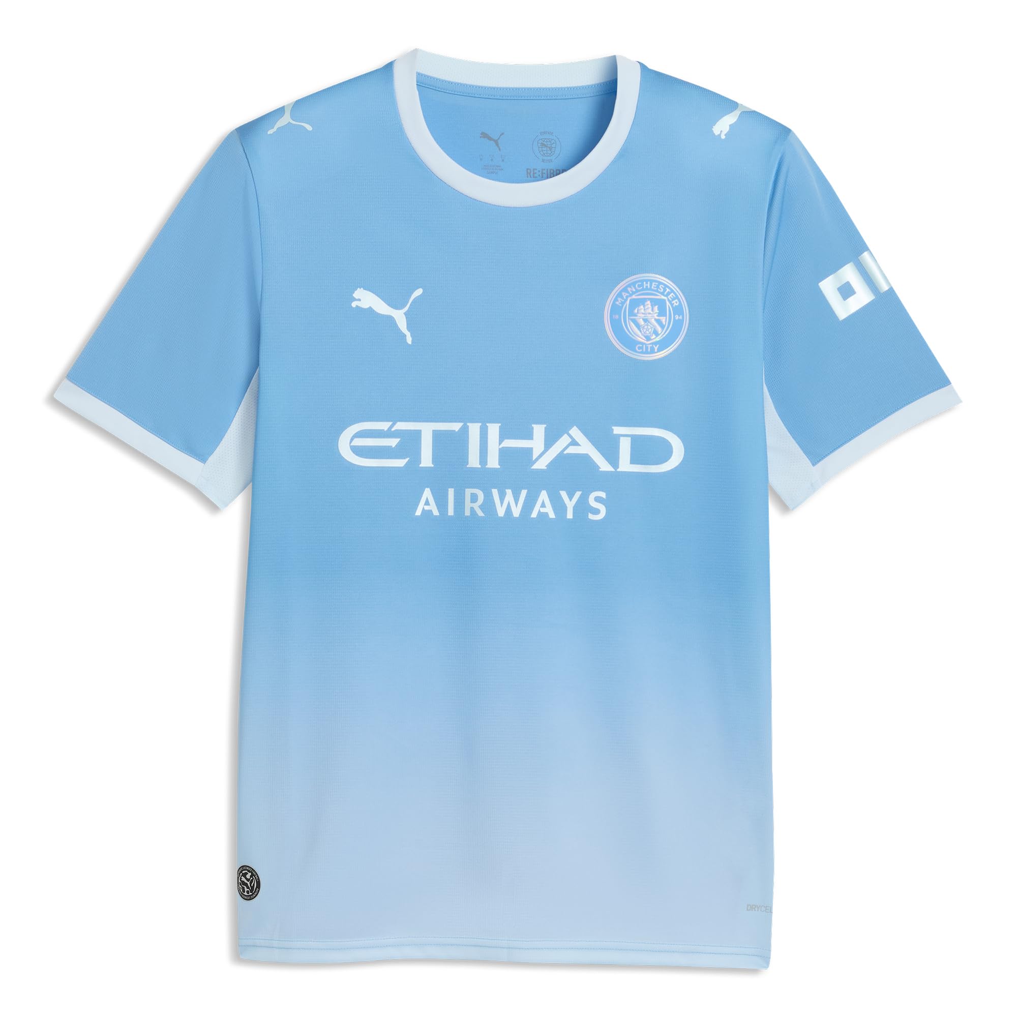 PUMA Maglia Home Manchester City HAALAND #9 Uomo 2026/27 - Blu | Replica ufficiale; maglia da calcio; maniche corte; vestibilità regolare; dryCELL allontana l'umidità; tessuto traspirante
