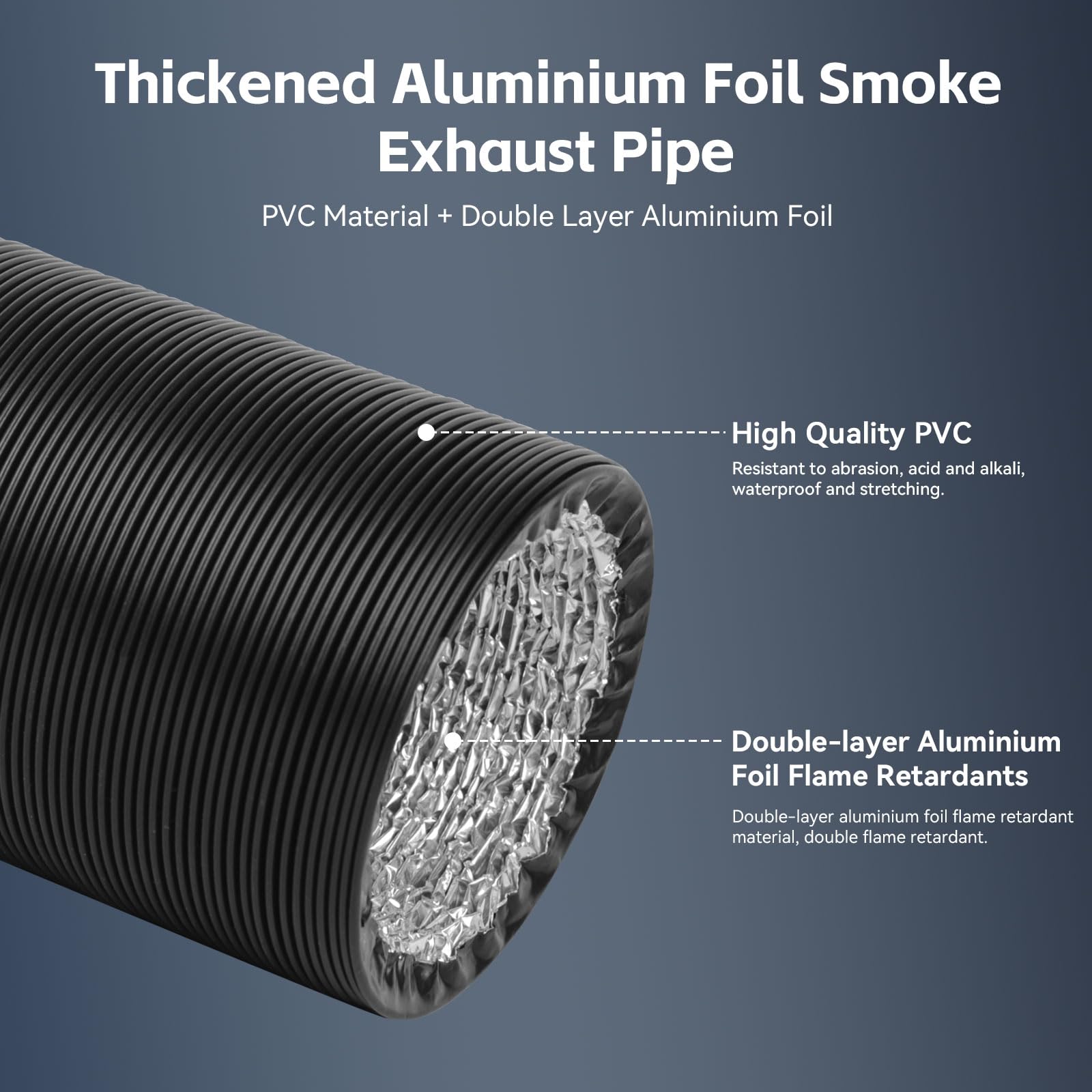 UniTak3D Kit D'échappement De Fumée Avec Ventilation Efficace 4500 Tr