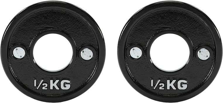 Ivanko Calibrated Powerlifting Plate Pair, 0.5kg
