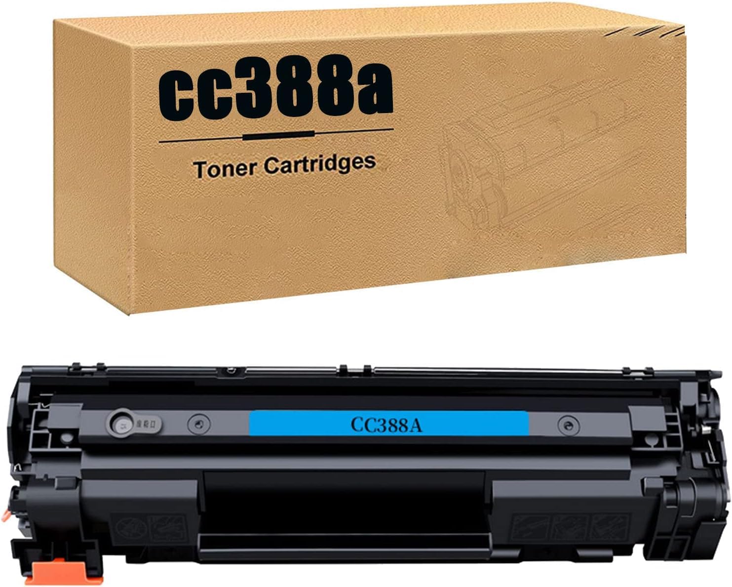 CC88A Toner Cartridge Compticable