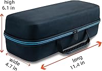 Vista 7 de Funda de transporte para Samsung The Freestyle Projector, compatible con el proyector portátil inteligente Freestyle/El proyector Freestyle de 2ª