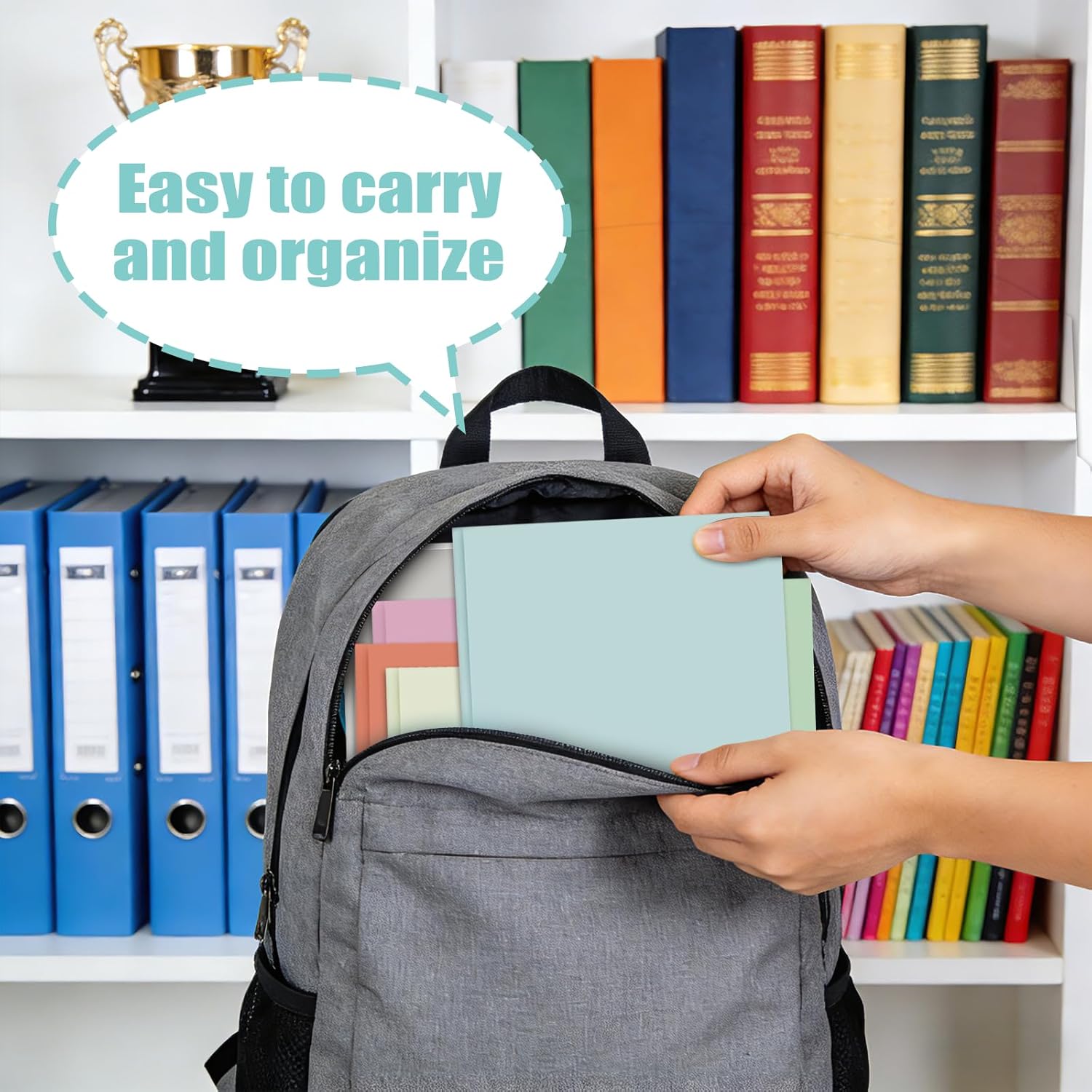 24Pcs Plastic Folders with Pockets and Prongs (Multi-Colored),Letter Size,Business Card Slot,Bulk 2-Pocket Folder for School Office or Home,Durable Acid-Free Poly,Back to School Supplies
