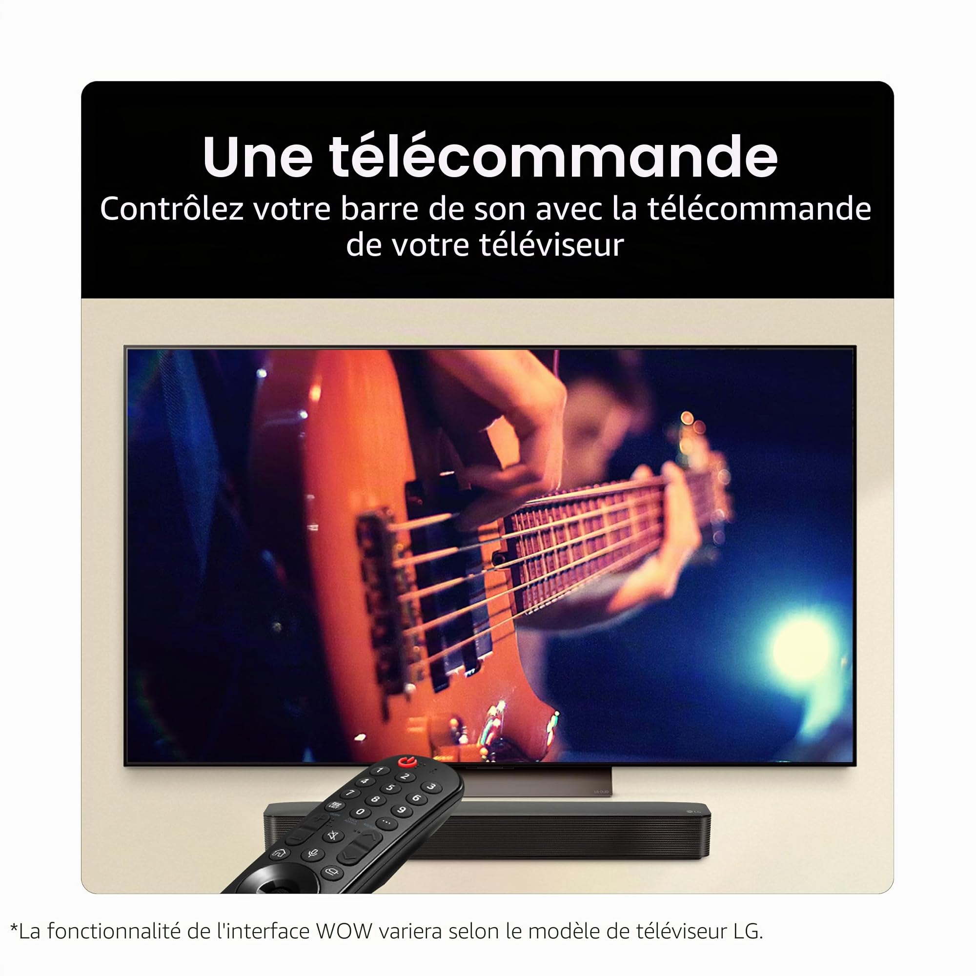 LG Barre de Son Tout-en-Un compacte Bluetooth SQM1 2.0